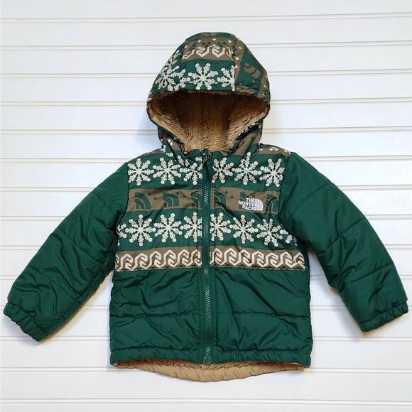 The North Face Infants Reversible Mount Chimbo Full Zip Hooded Jacket